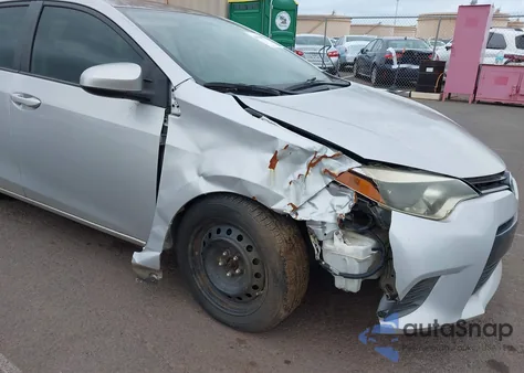 2015 Toyota Corolla Le/Le Plus/Le Premium из США, поврежденный, VIN 5YFBURHE4FP215347